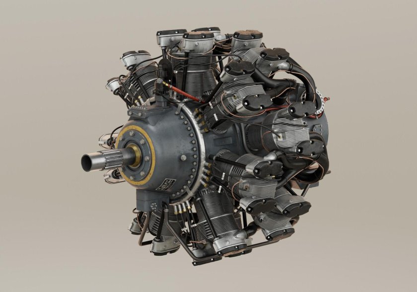 Поршневой авиационный двигатель