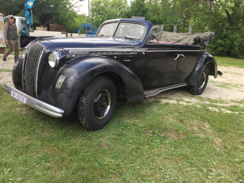 Опель адмирал 1938