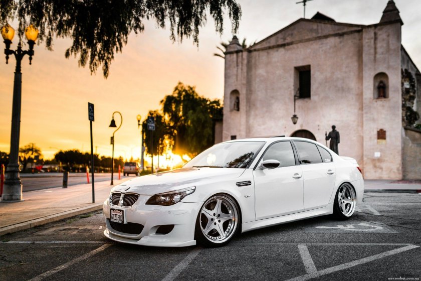 BMW m5 e60 White