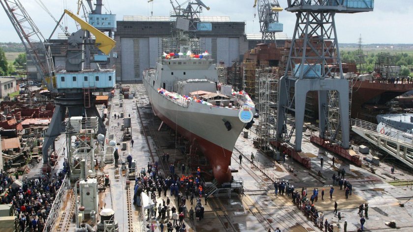 Судостроительный завод янтарь Калининград