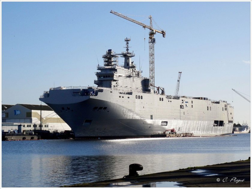 Вертолетоносец Мистраль Владивосток