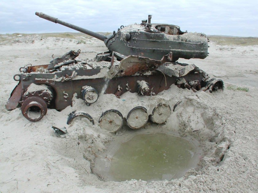 Заброшенные танки 2 мировой в России