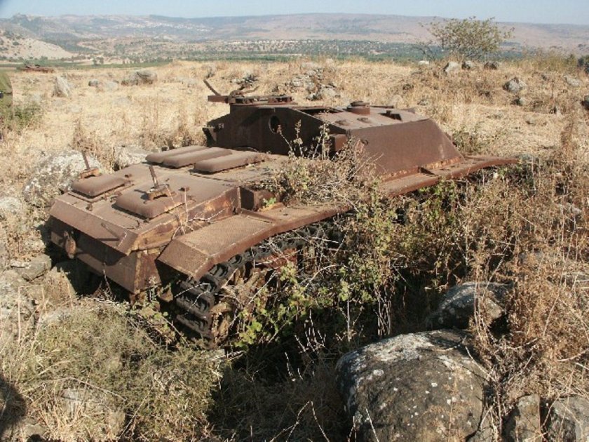 Штуг 3 подбитый