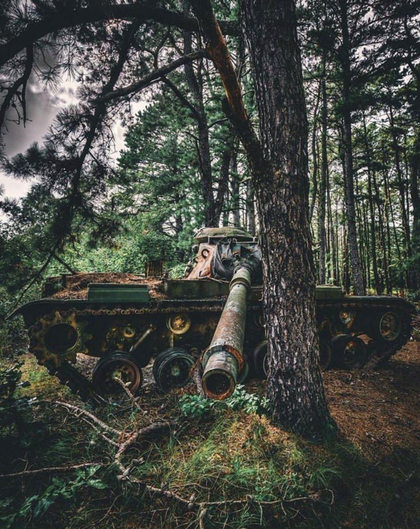 Заброшеные танки второй мировой