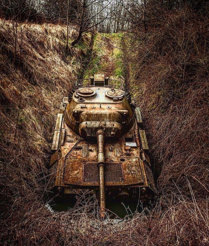 Заброшенные танки второй мировой т34