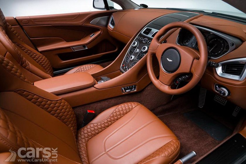 Aston Martin Vanquish салон