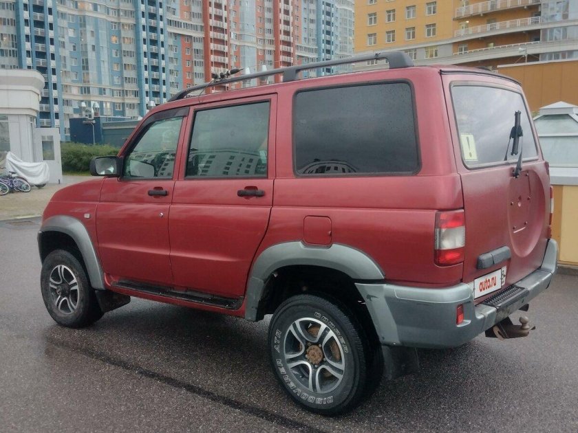 На уаз патриот