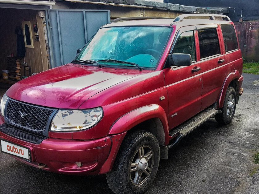 Малиновый уаз патриот