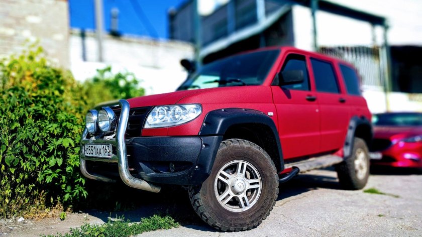 УАЗ Патриот синий Раптор