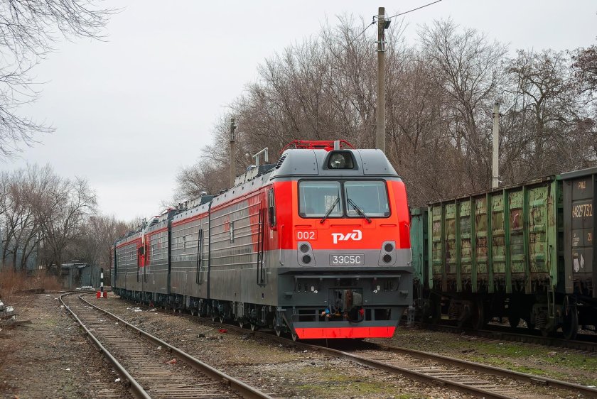 Поезд локомотив