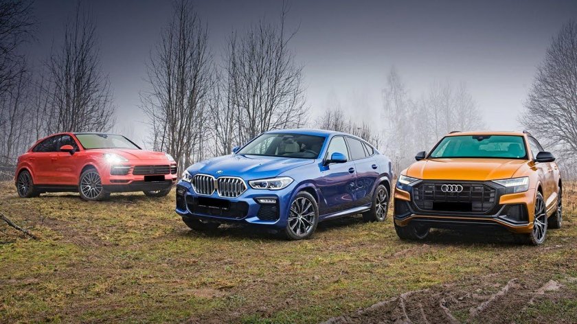 БМВ х6 и Ауди q8