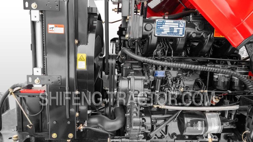 Двигатель трактора