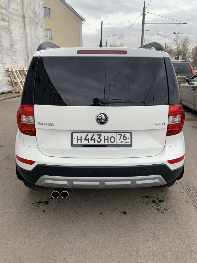 Skoda Yeti антихром