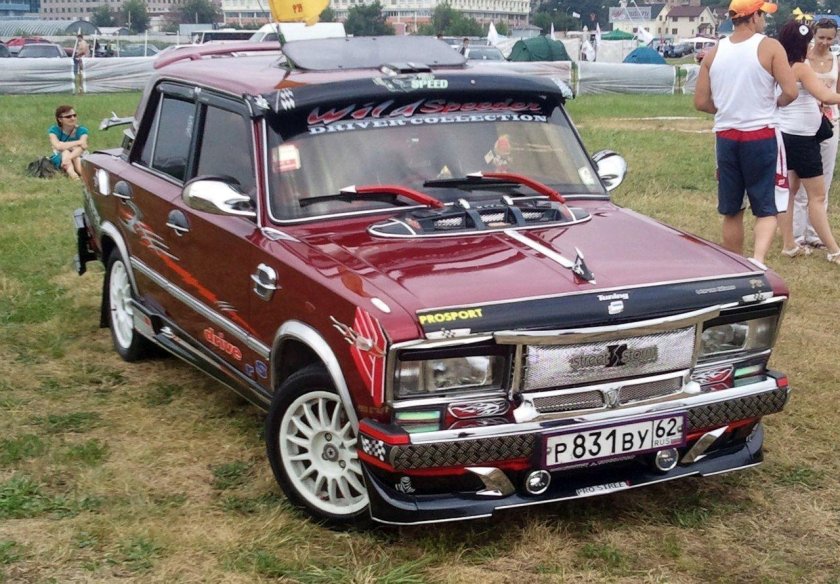 Ваз 2107 обвес колхоз