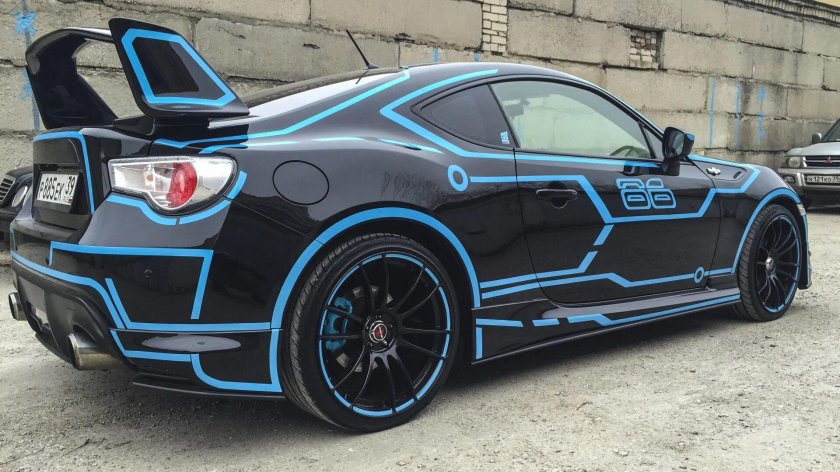 Винил на Тойота ГТ 86