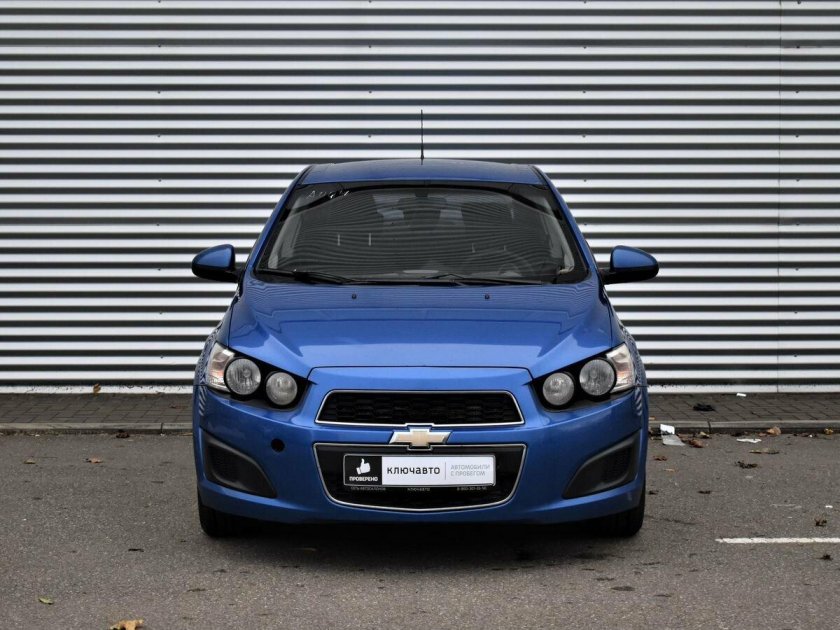 Шевроле авео седан синий 2013