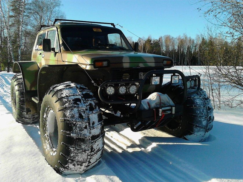 Вездеход болотоход