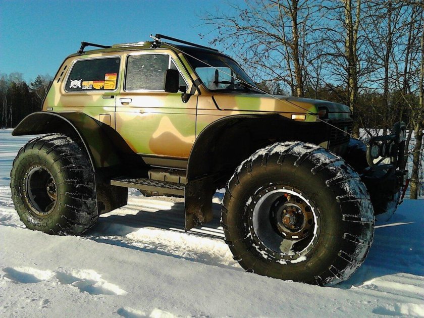 Нива Бронто болотоход