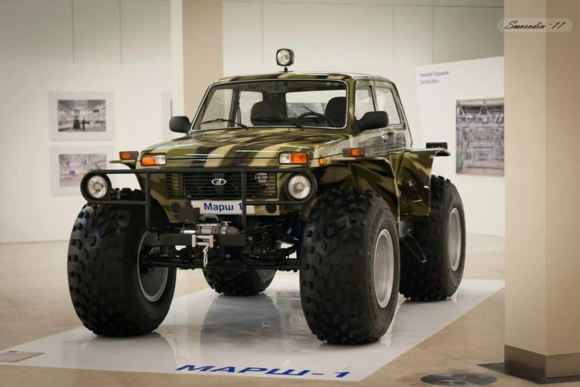 Лада снегоболотоход марш 1