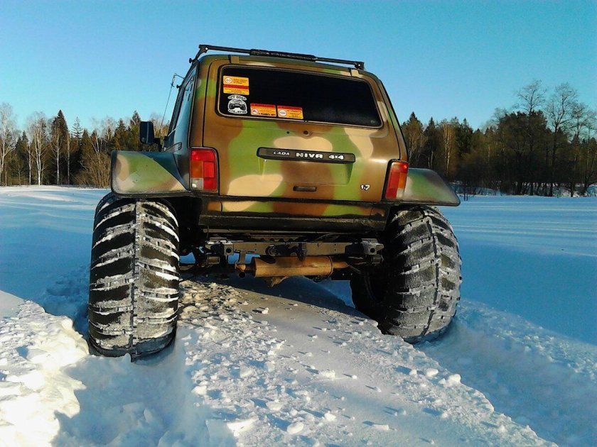 Нива Бронто болотоход