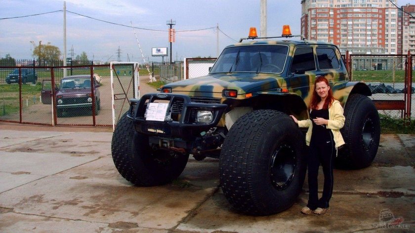 Снегоболотоход Нива марш