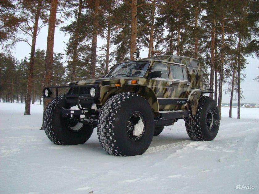 Нива болотоход