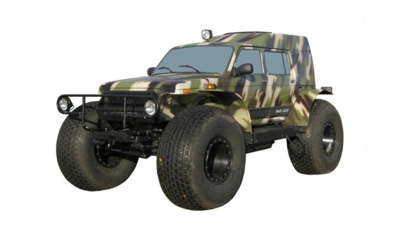 Болотоход Нива марш