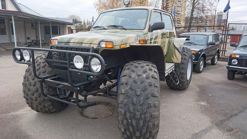 Нива Бронто болотоход