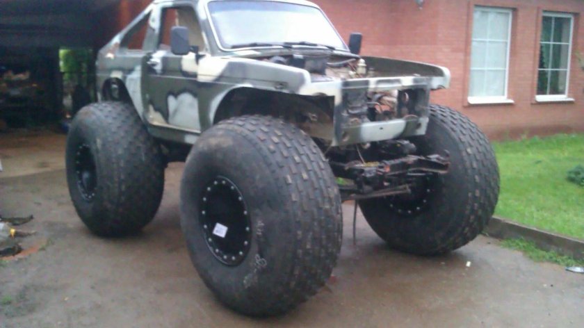 УАЗ-469 рама болотоход