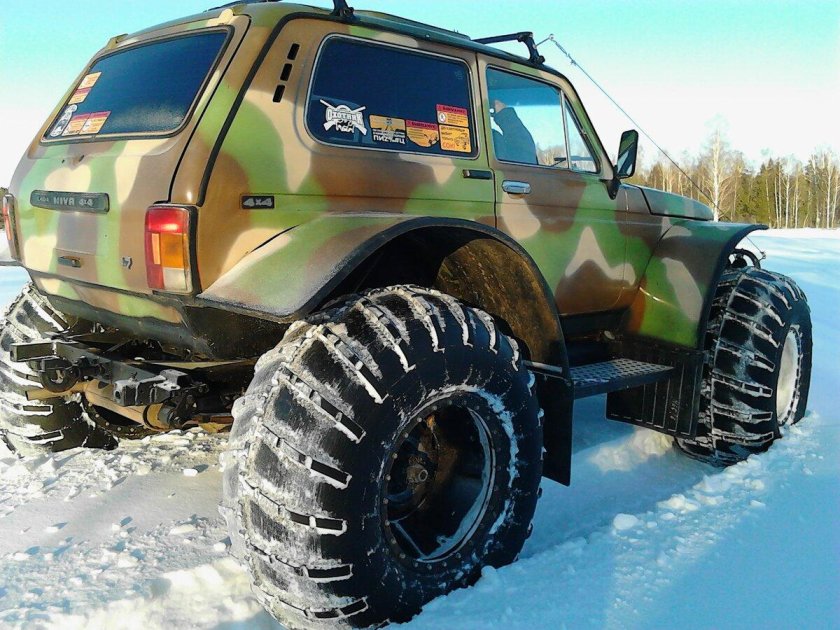 Лада снегоболотоход марш 1