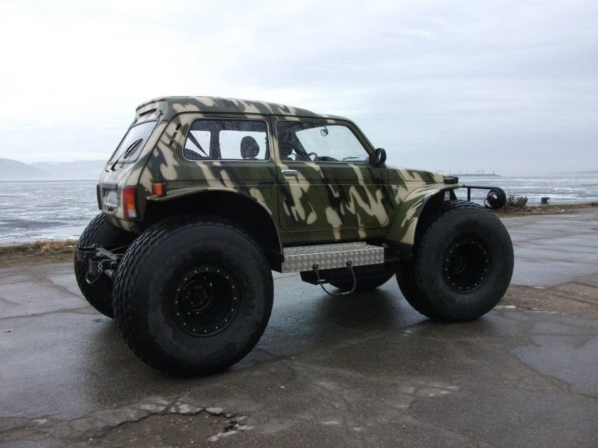 Нива Бронто болотоход