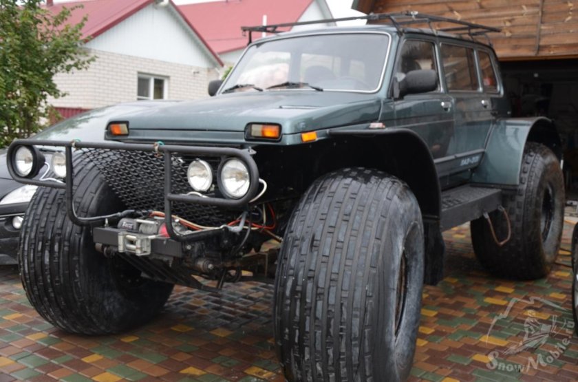 Лада снегоболотоход марш 1