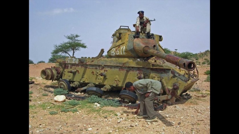 Т55 танк подбитый