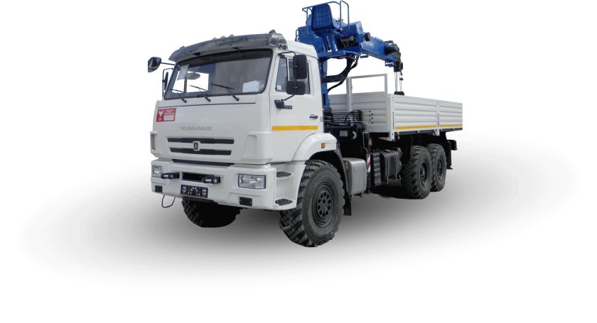 Камаз 43118 с манипулятором