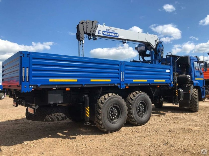 Бортовой КАМАЗ 43118 С КМУ-150 Галичанин