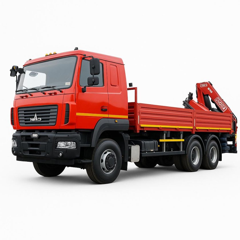 Маз 6312 с кму