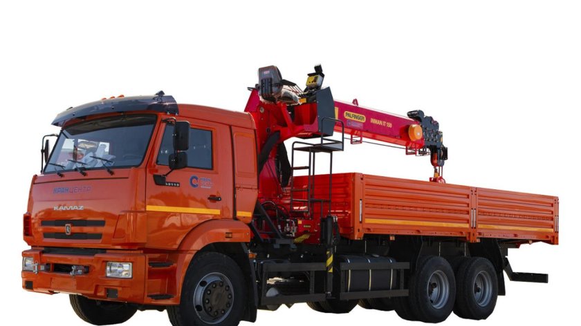 КАМАЗ 65115 С КМУ Инман ИТ-150