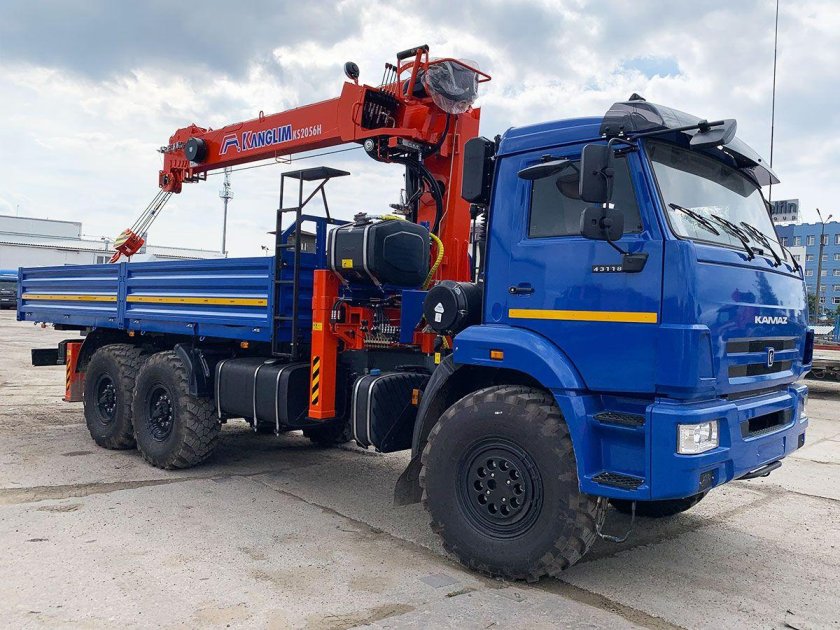 КАМАЗ 43118 С КМУ