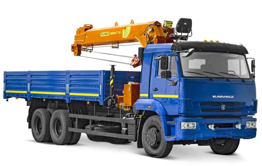 КАМАЗ 65117 С манипулятором