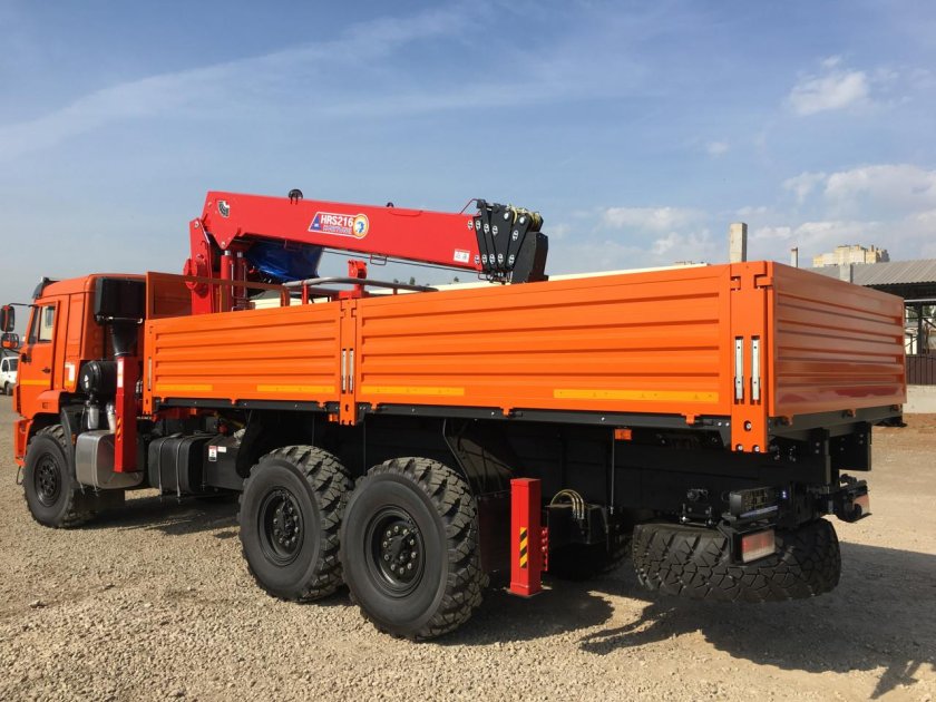 КАМАЗ 43118 С КМУ Horyong hrs 216