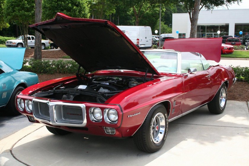 Понтиак фаербёрд 1 поколения