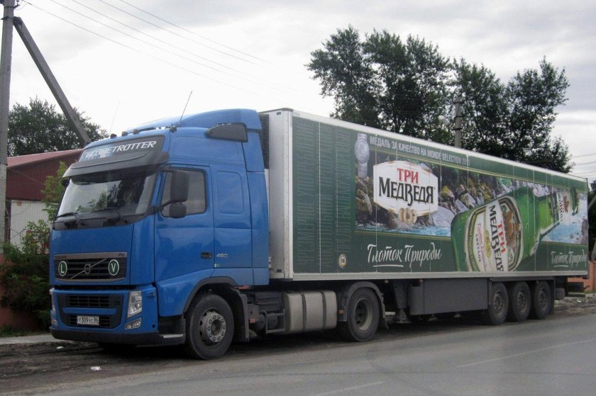 Вольво ФН 460 С полуприцепом