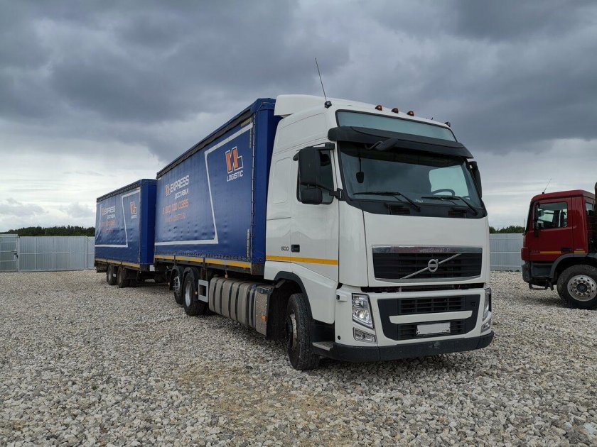 Вольво fh13 с полуприцепом