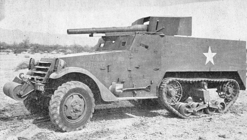 75мм САУ м3а1