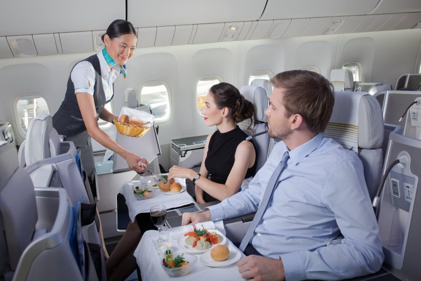 Air Astana Business class