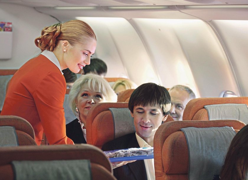 Самолет с пассажиром