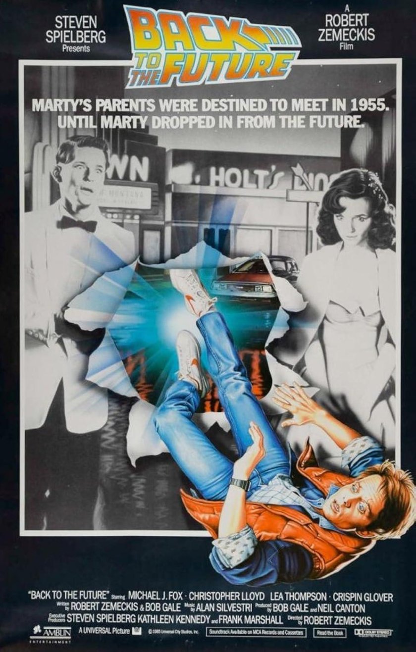 Назад в будущее 1985 Постер
