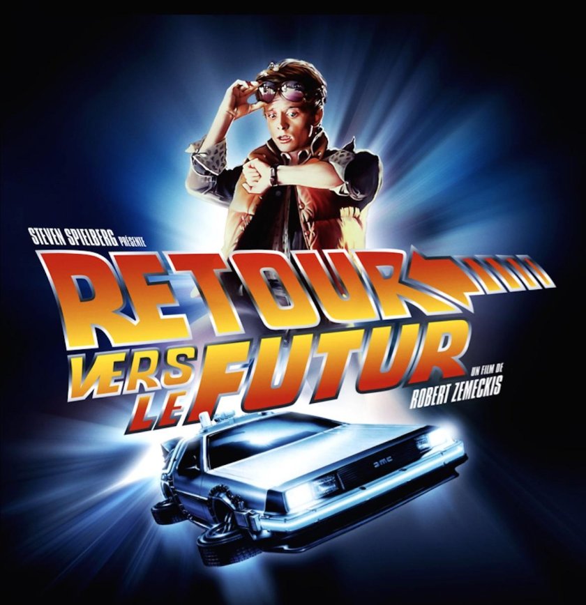 Назад в будущее фильм 1985 Постер