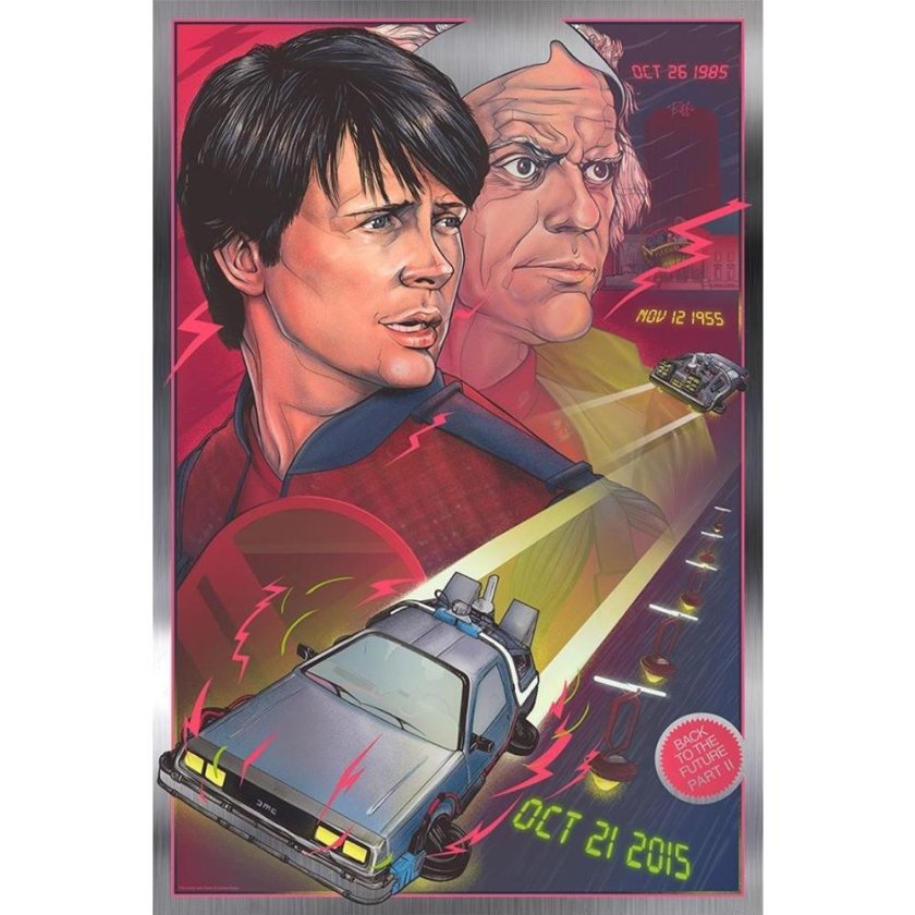 Постер назад в будущее