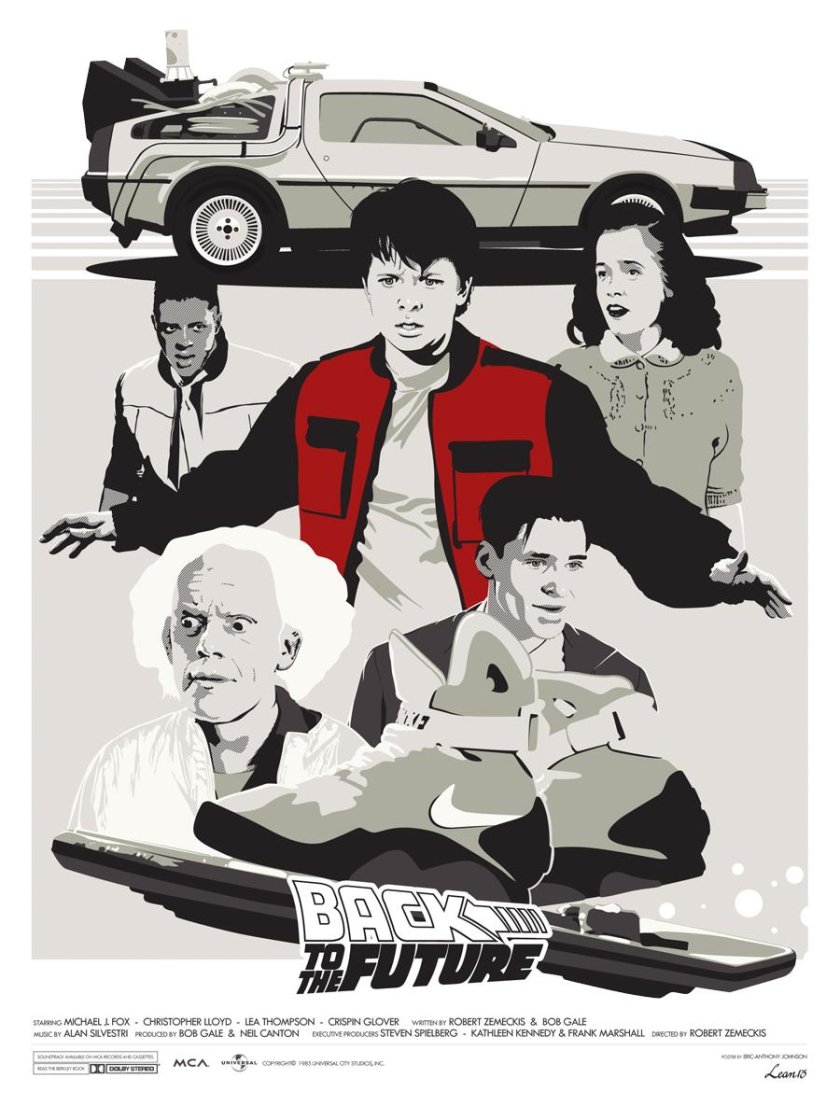 Back to the Future плакат